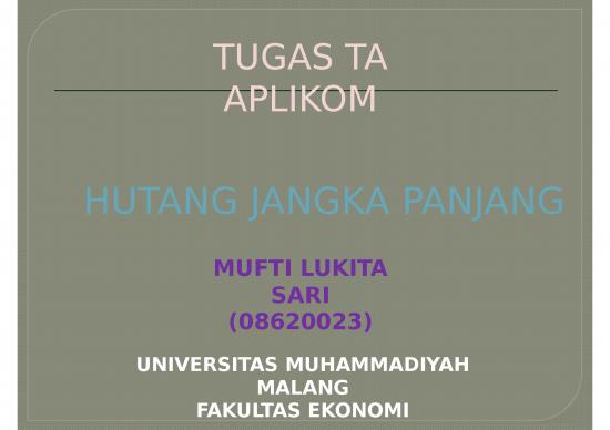 picture_Hutang Jangka Panjang | Ekonomi Manajemen